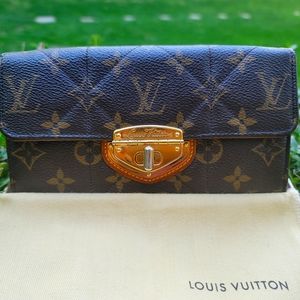 SaLE⚠ 💯 AuthentiLouis Vuitton Etoile Sarah Wallet